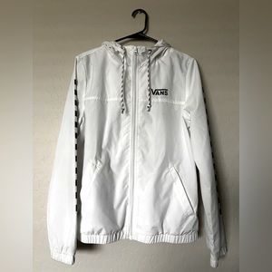 Vans Checkered Windbreaker Jacket size Medium
